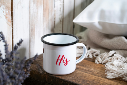 His - Enamel Mug | 325ML