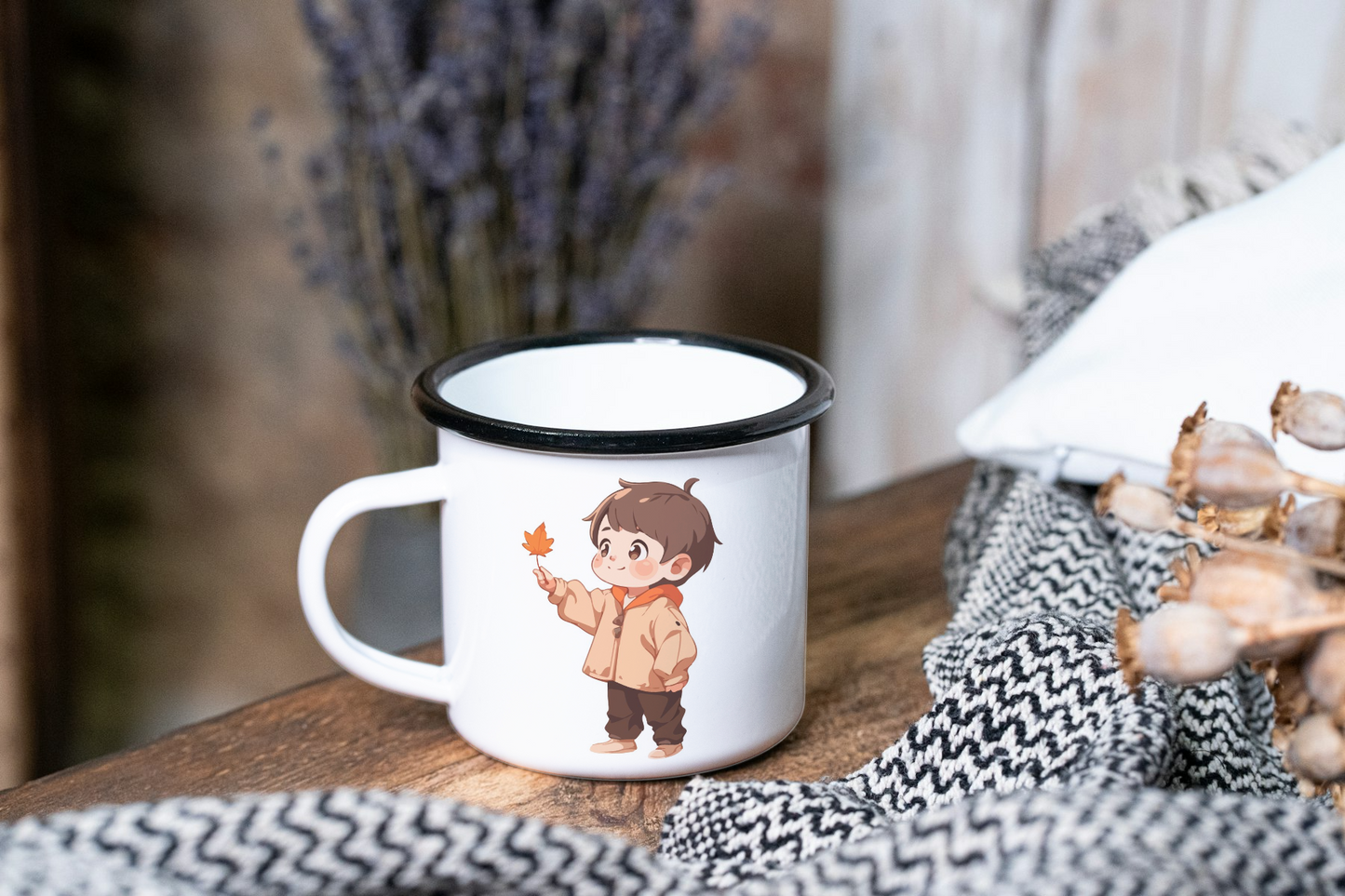 His - Enamel Mug | 325ML