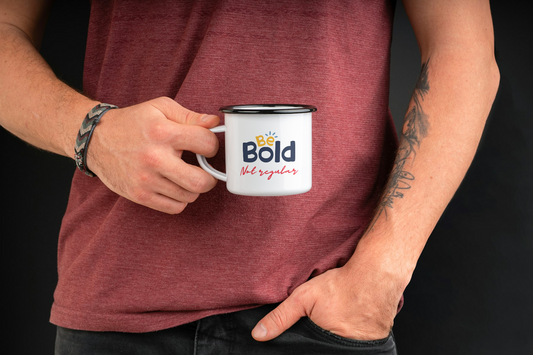 Be Bold - Enamel Mug | 325ML