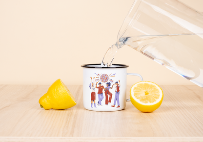 Work Hard - Enamel Mug | 325ML