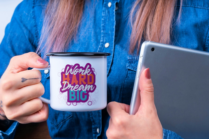 Dream Big - Enamel Mug | 325ML